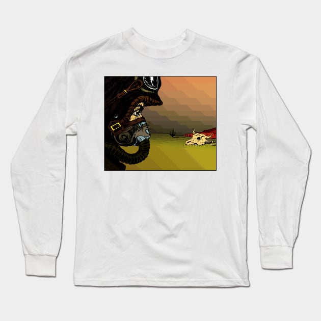 Desert Wanderer Long Sleeve T-Shirt by balmut